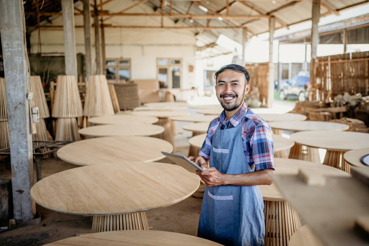 Small Business Shop Store Owner Tables